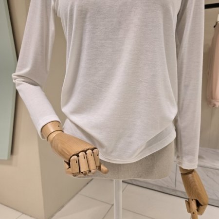 심플 러블리 라운드 티셔츠