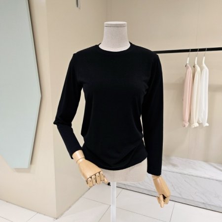 심플 러블리 라운드 티셔츠