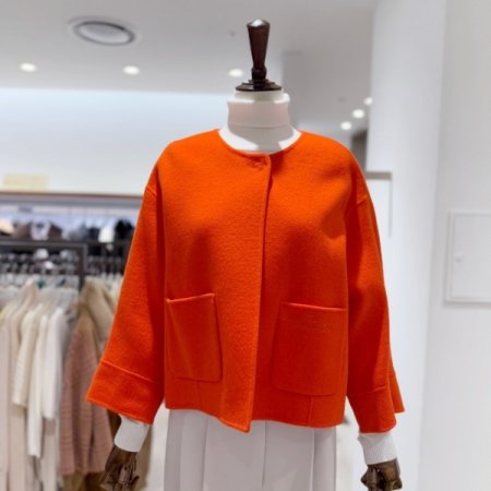 핸드메이드 노카라 울자켓