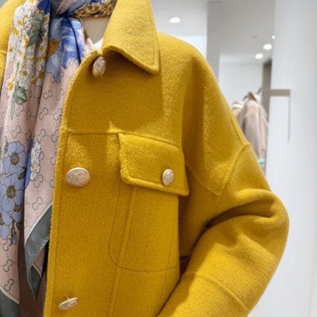 핸드메이드 오버핏 숏 7부자켓