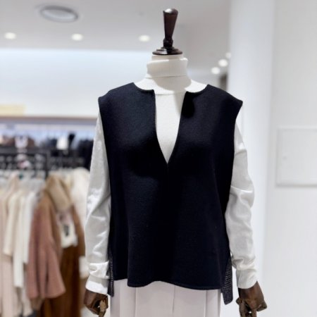 울캐시 핸드 슬릿베스트