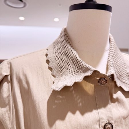 레이스 카라 원피스