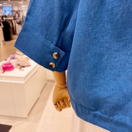 아웃포켓 린넨 자켓