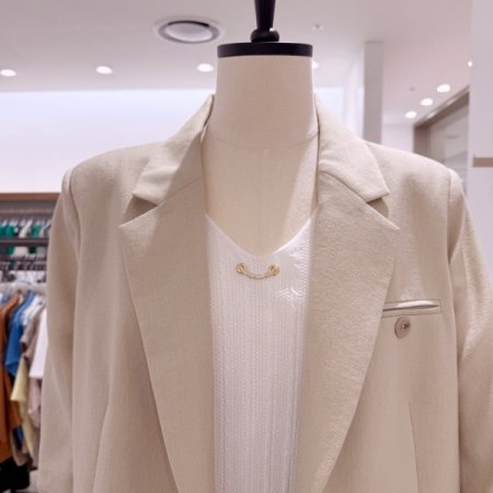 소매 셔링 재킷