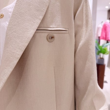 소매 셔링 재킷