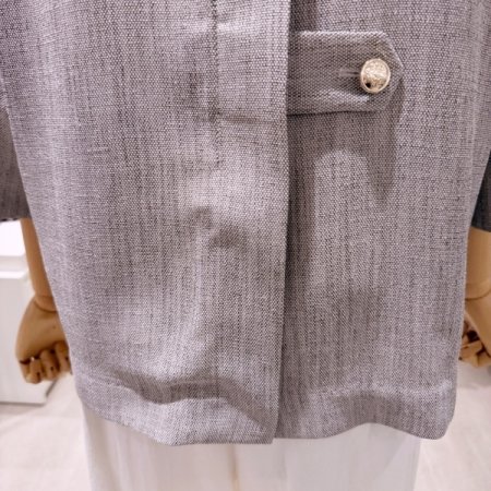 금테 단추 자켓