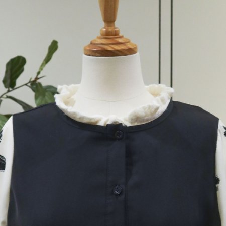 긴버튼코스롱원피스