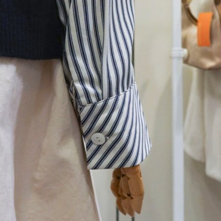 조끼레이어드셔츠니트