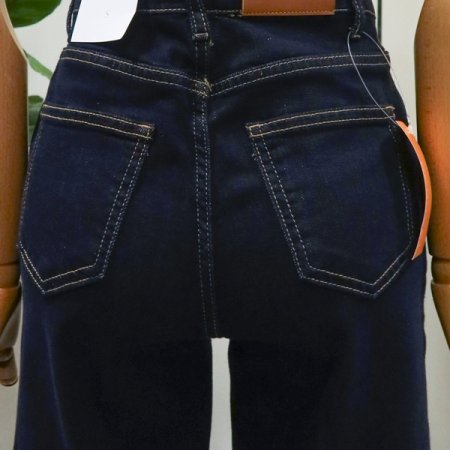 모브생지부츠컷데님팬츠