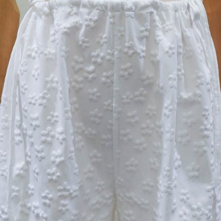 엠보꽃밴딩팬츠