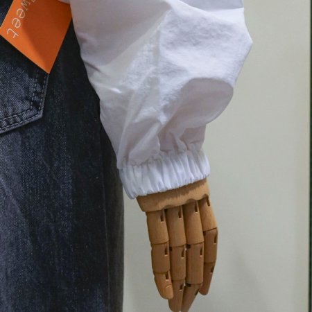 더블셔링리본점퍼