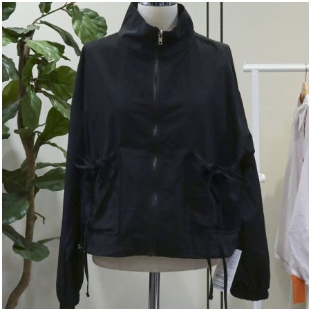 더블셔링리본점퍼