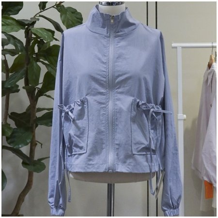 더블셔링리본점퍼