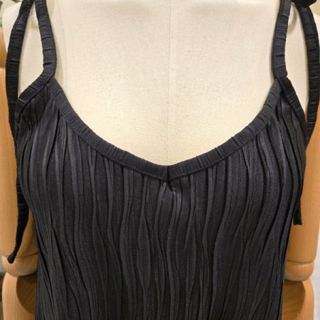 머플러민소매원피스