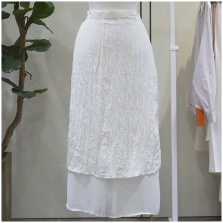 프릴린트임스커트