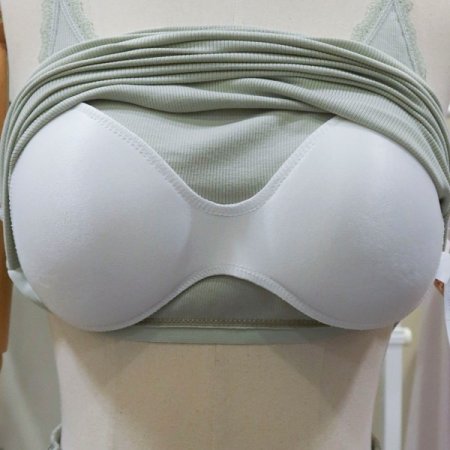 티쉬캡내장민소매티셔츠