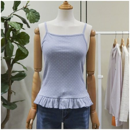 도트프릴가디건세트