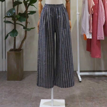 통통스트라이프팬츠