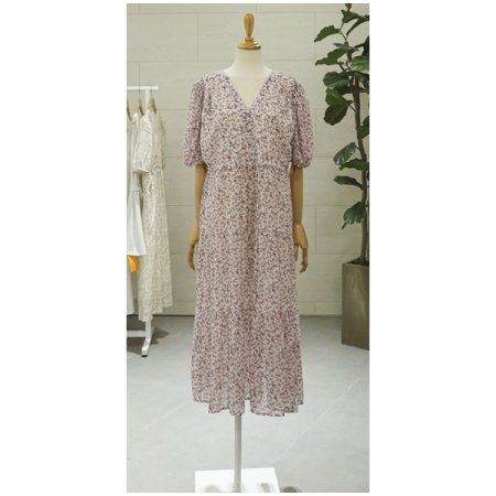 플로랄반원피스