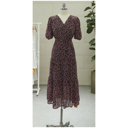 플로랄반원피스