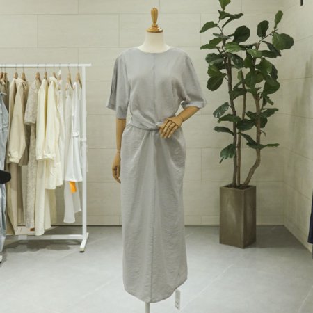 앞꼬임모던원피스