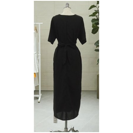 앞꼬임모던원피스