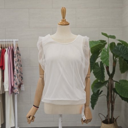 매쉬민소매슬리브리스