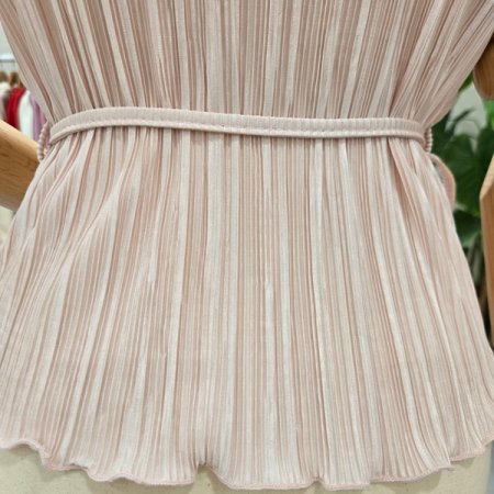 썸머플리츠블라우스