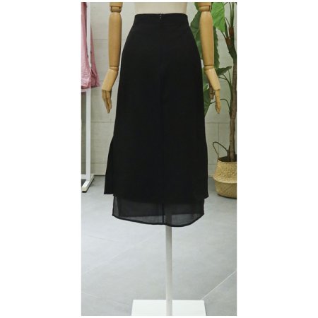 레이어드슬릿롱스커트