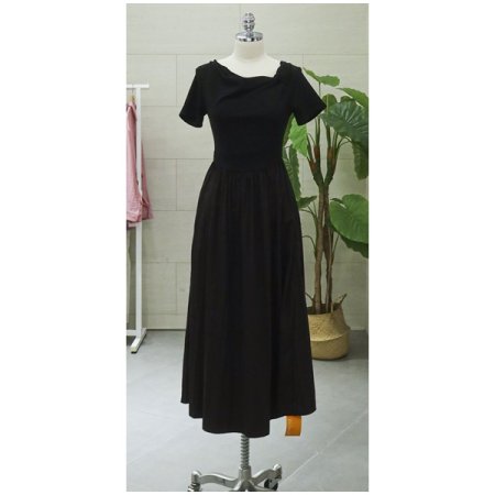 포인트라운드롱원피스