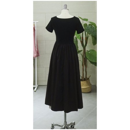 포인트라운드롱원피스