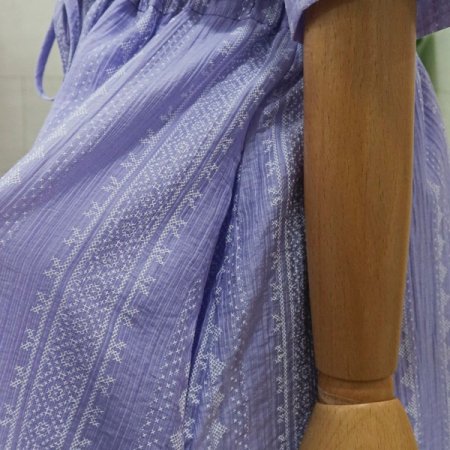 카라버튼롱원피스