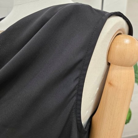 터틀진주민소매블라우스