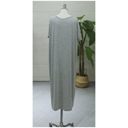 반팔라운지롱원피스