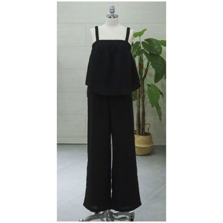 로멘민소매팬츠세트