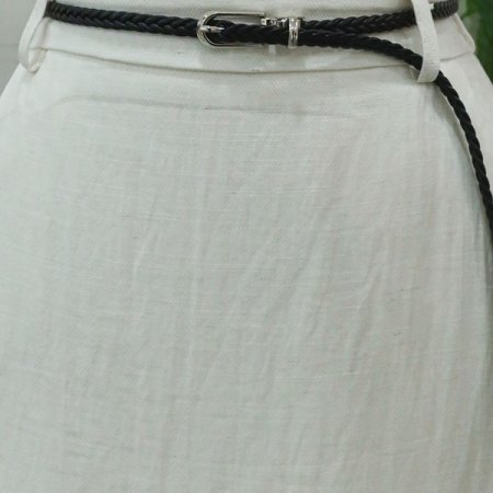 스카프포인트벨트스커트