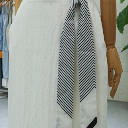 스카프포인트벨트스커트