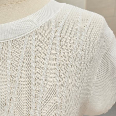 크로일라운드반팔니트