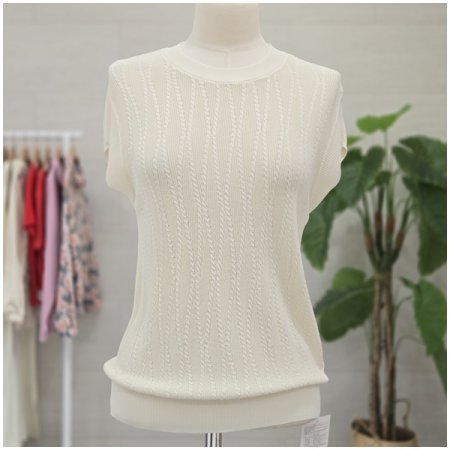 크로일라운드반팔니트