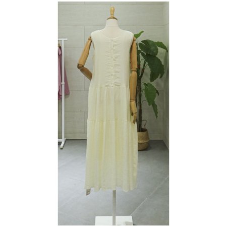 파크쿨민소매원피스