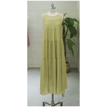 파크쿨민소매원피스