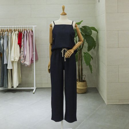 민소매밴딩팬츠세트