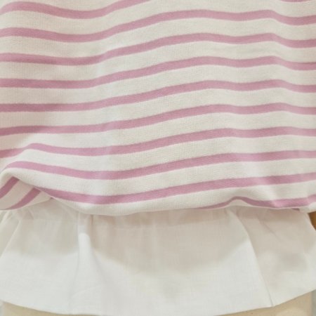 퍼스트단가라반팔티셔츠