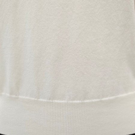 배색민소매티셔츠