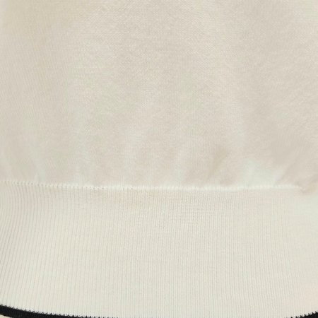 배색민소매티셔츠