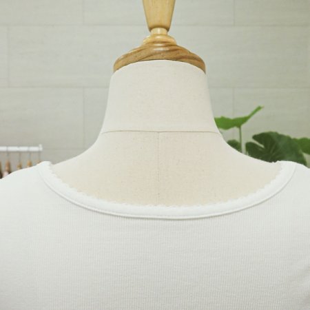 뮤물결민소매티셔츠