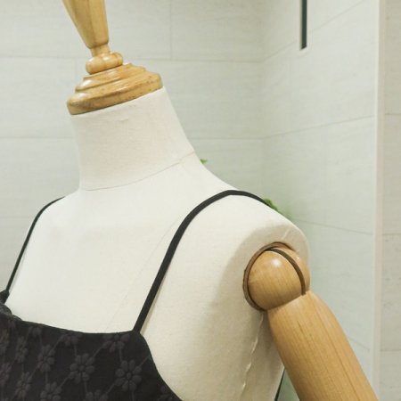 꽃쟈가드민소매미니원피스