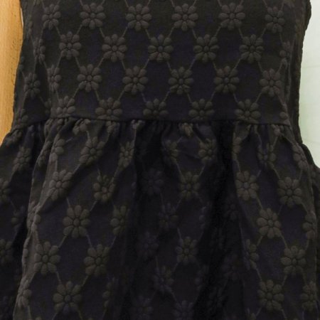 꽃쟈가드민소매미니원피스