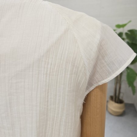 무드랩반팔블라우스