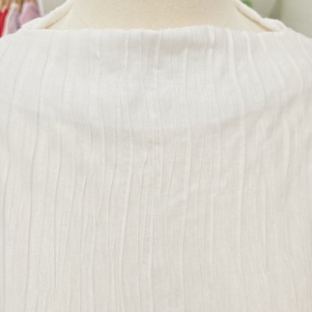 웨이브플리츠링클반폴라티셔츠